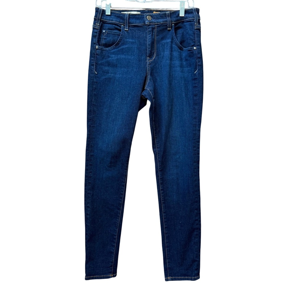 Anthropologie Pilcro and the Letterpress Women's Dark Wash Skinny Jeans Size 29‎